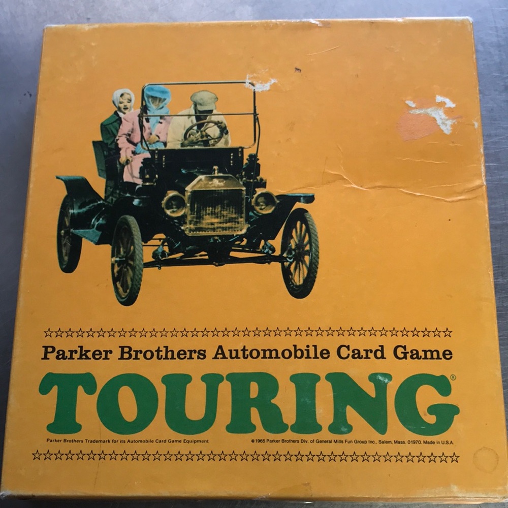 COPY - Parker brother Automobile Touring card game